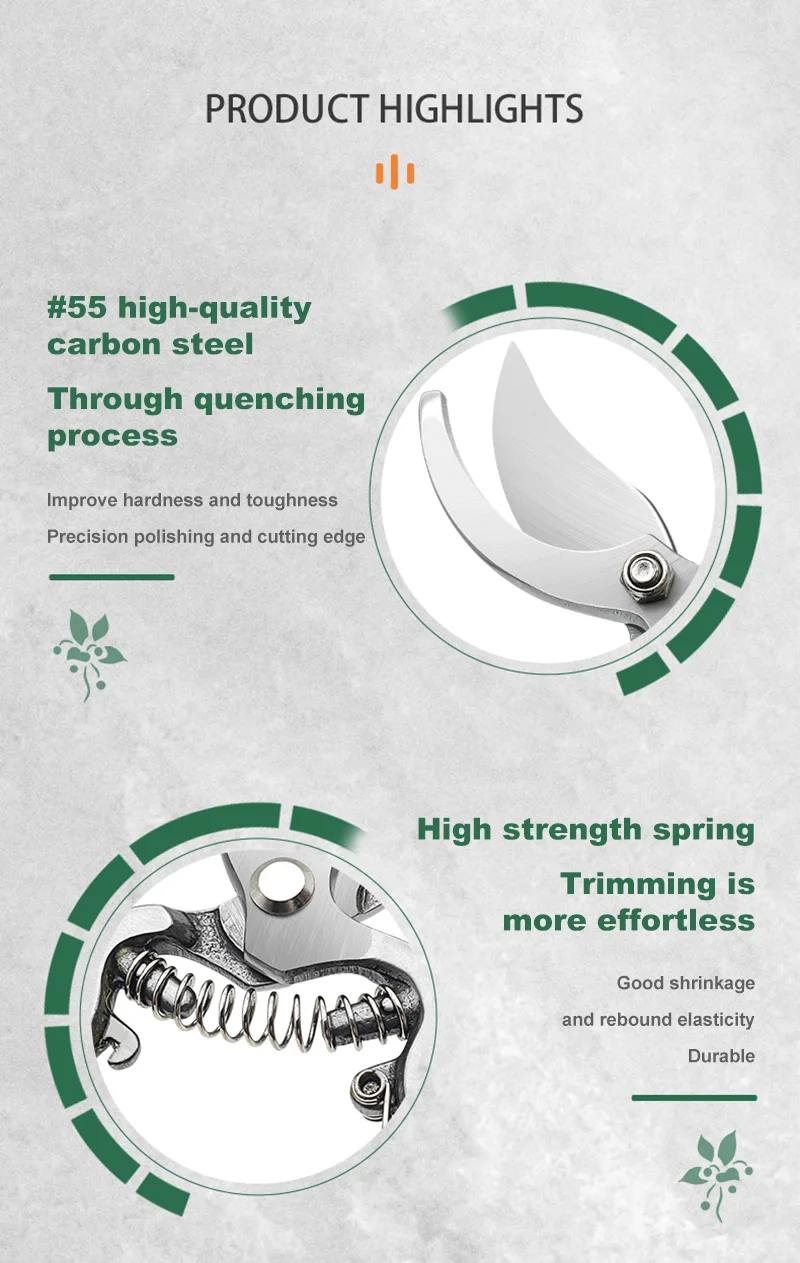 Durable Gardening Pruning Shears
